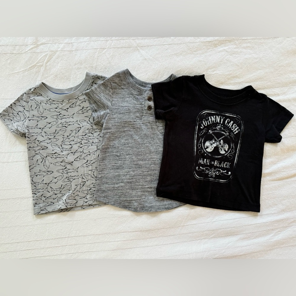 ⚫️5/$25!⚫️Toddler tshirts (bundle of 3)